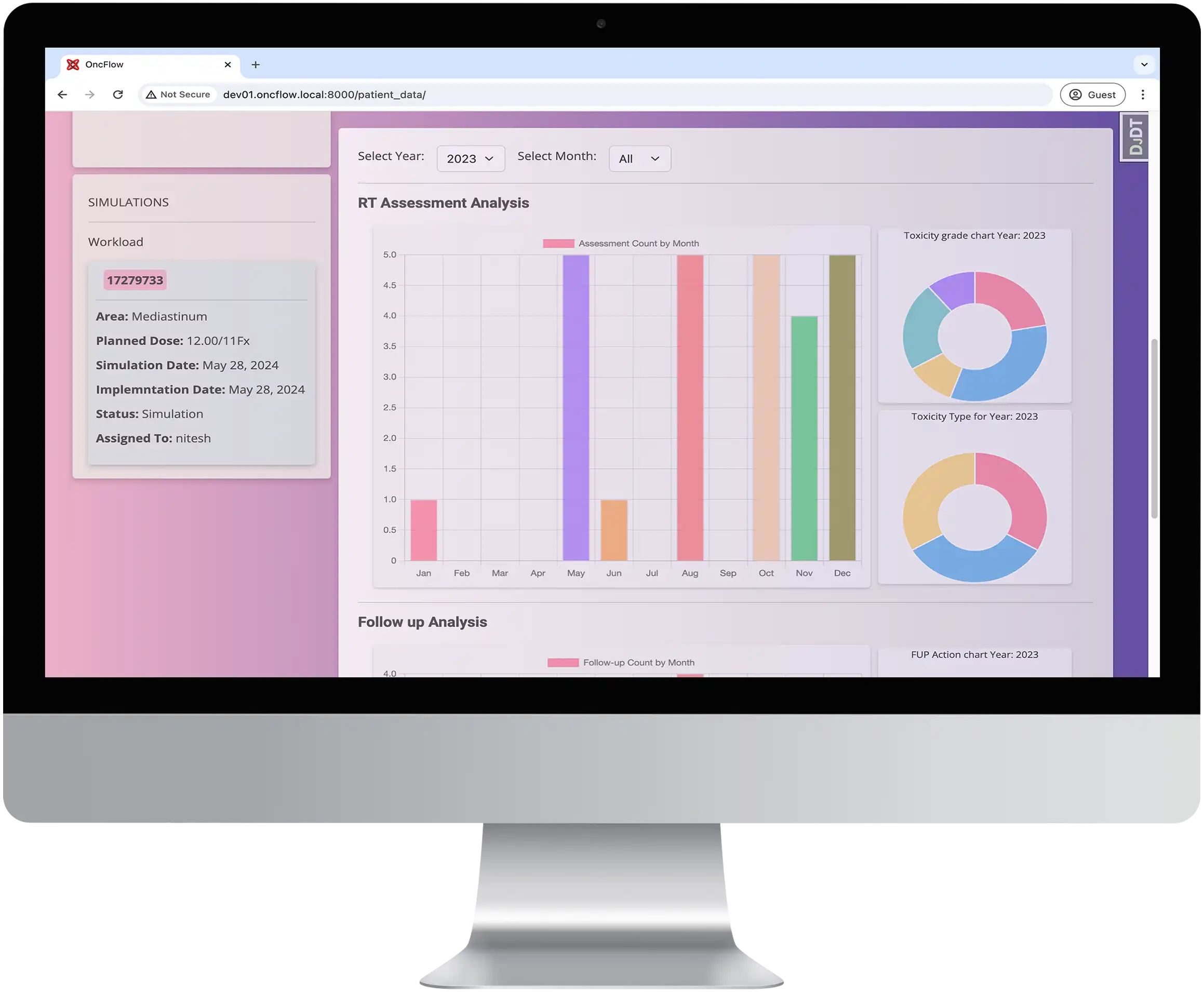 OncFlow Clinical Workflow