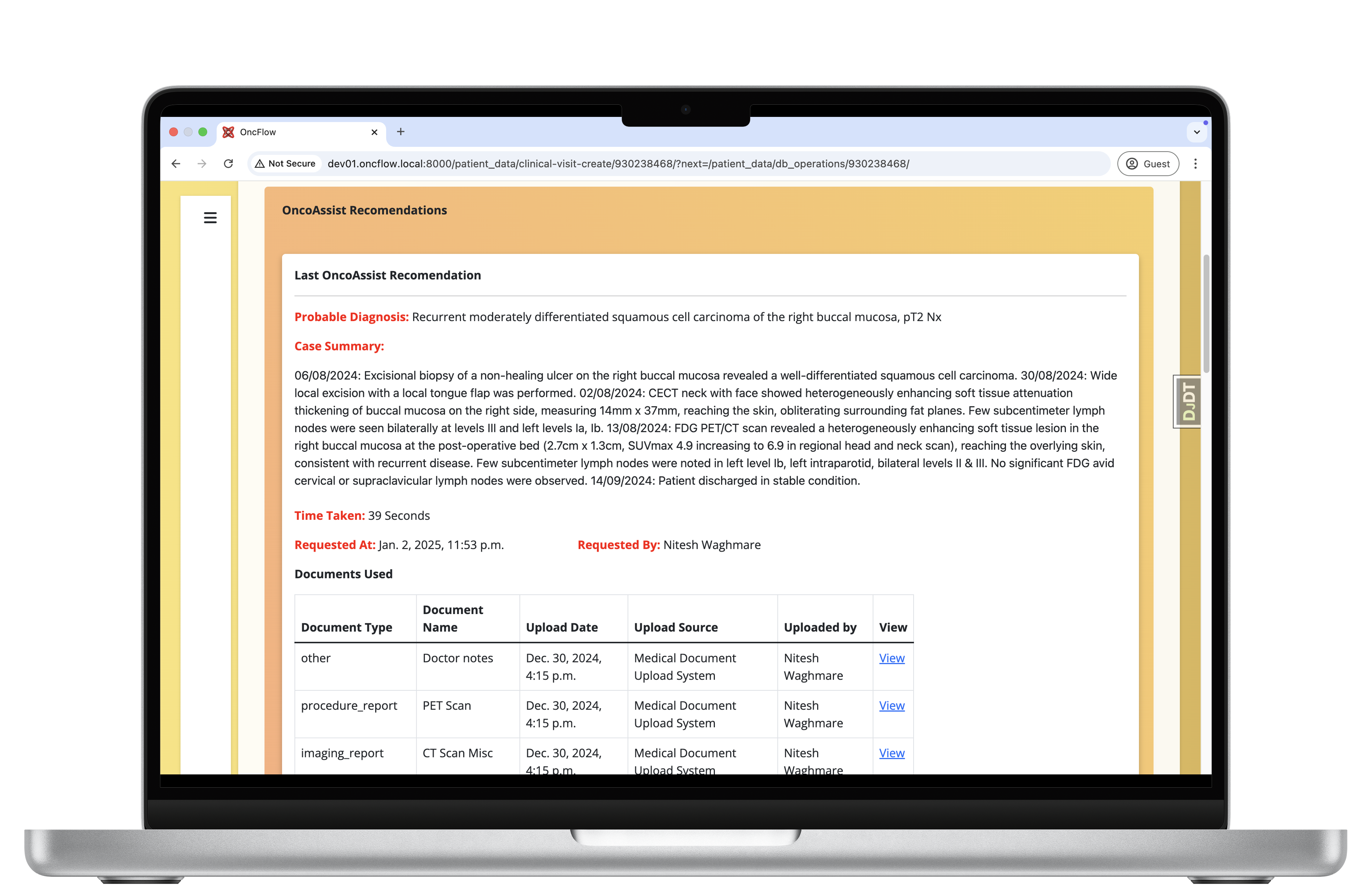 OncFlow Treatment Planning